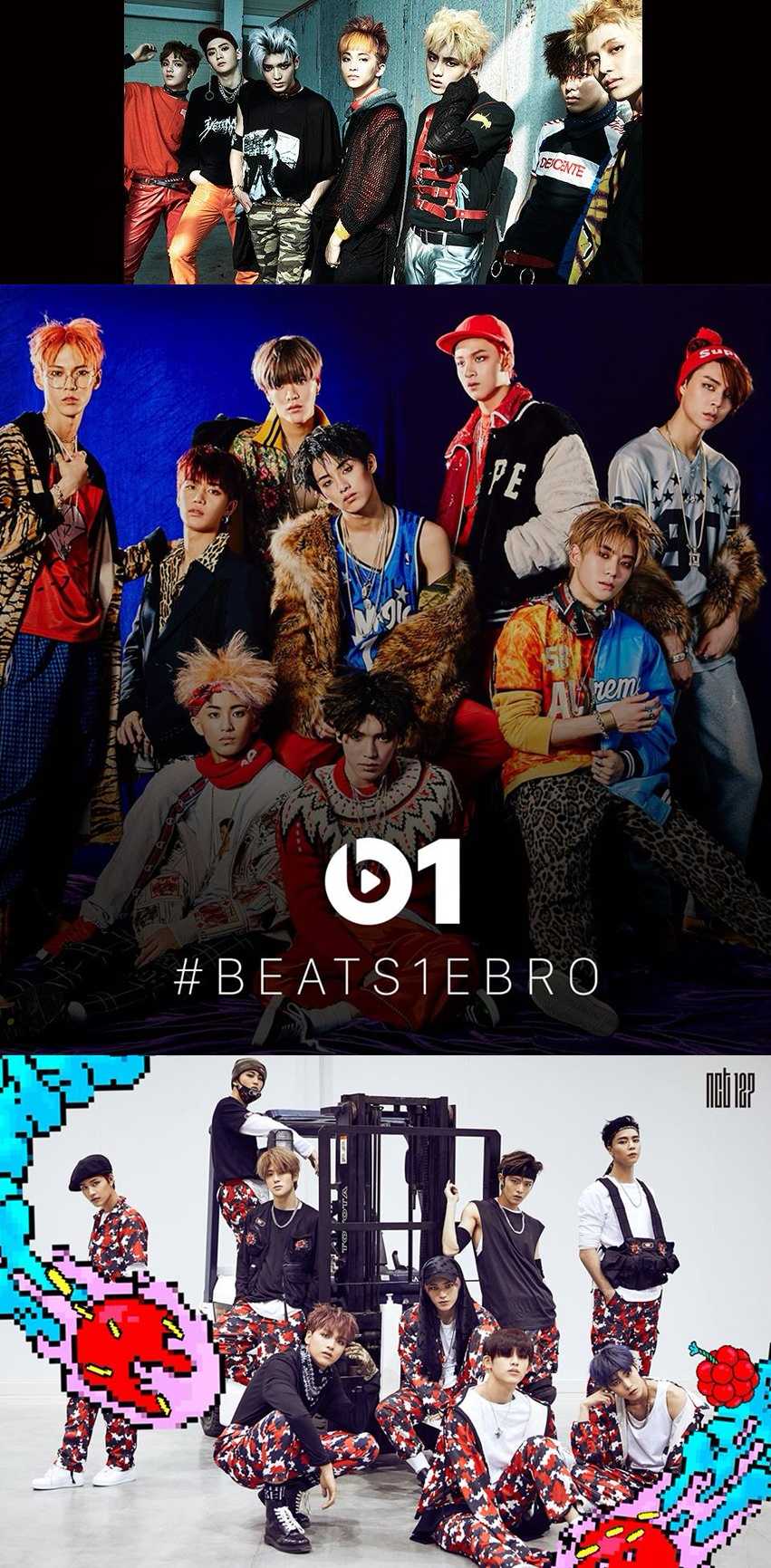 但是之後的NCT127的新歌造型都讓人不忍直視啊!
幾乎會開始懷疑自己的眼睛...
但能把這麼奇特的服裝造型完美HOLD住的成員們,也真的證明了他們的高顏質!
不過粉絲們的受難時代終於可以結束了~
新造型師果然帶來了新的改變。
