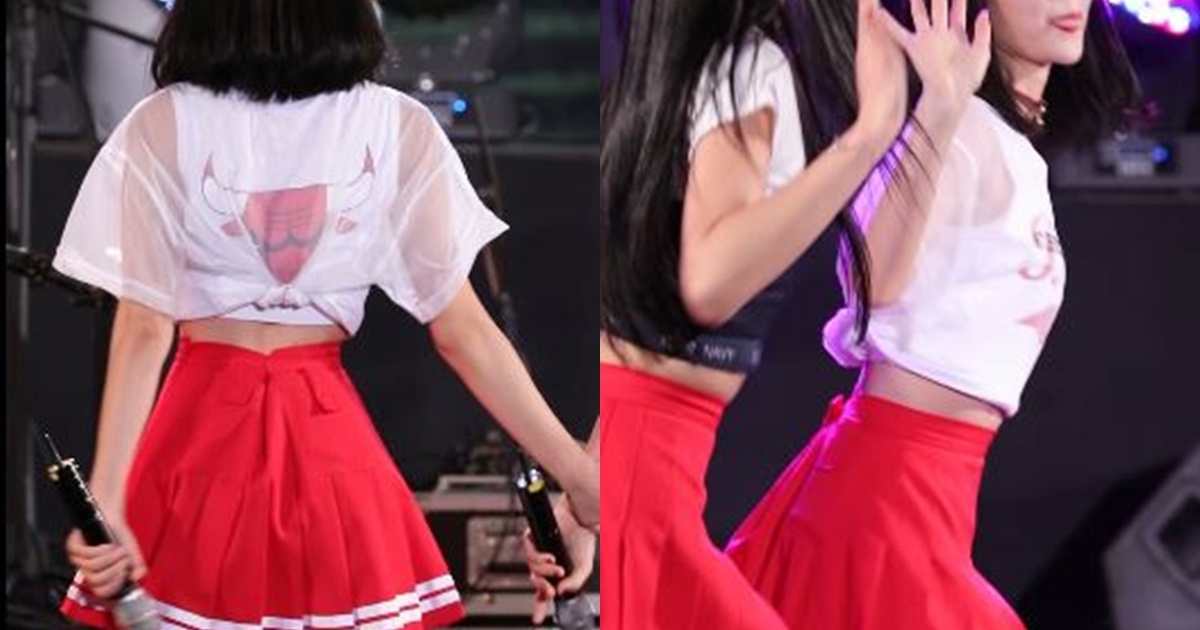Rosé的「螞蟻腰」讓許多女生都表示很羨慕,但Oh My Girl的成員Binnie的身材可是讓人一點都羨慕不起來,Binnie的身材相當瘦...甚至其他成員們的裙子大小都剛好時,只有她非常突兀的用別針將裙子的腰圍變得更小,就知道Binnie有多瘦了(哭)