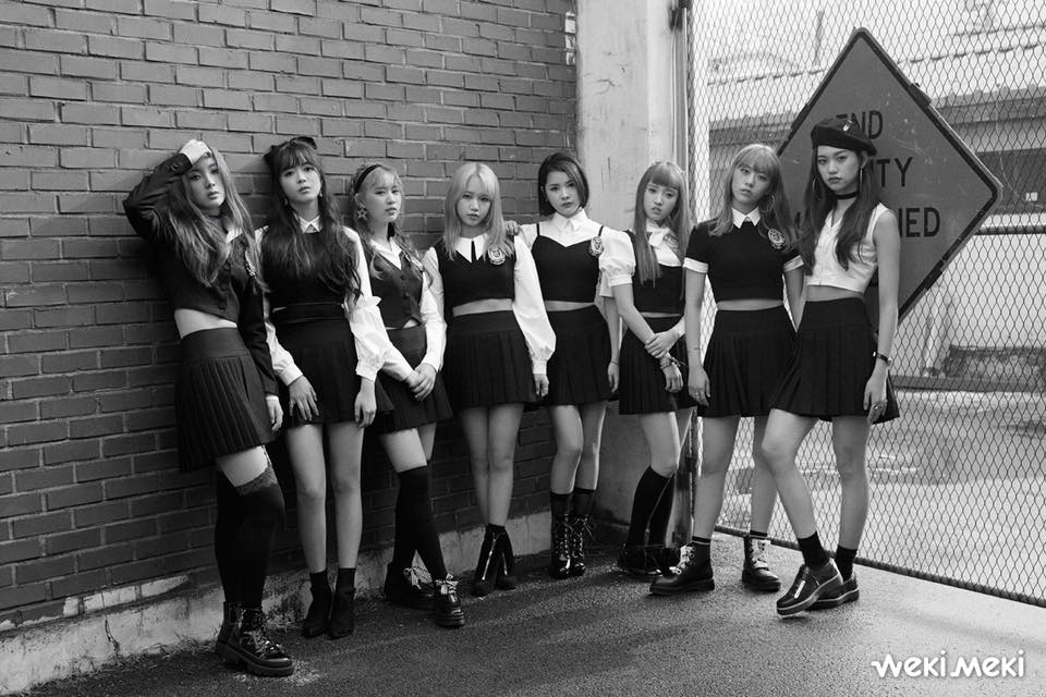 第八名 : Weki Meki
才陣子才經歷過公司罷工危機,原以為預計要回歸的活動也「無限延期」,還好最後順利解決發行新作品,希望女孩們接下來一切順利並且能獲得好成績~