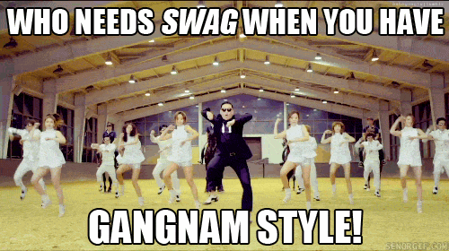#PSY - 江南STYLE
不讓年輕的後輩們專美於前,大叔PSY的「騎馬舞 」在當時也造成全世界的瘋狂模仿,YOUTUBE的點閱率也已經來到31.27億(截至2018.03.25),但因為這首歌獲得世界各地取得前所未有的成功,PSY坦言後來的作品的傳唱度比較低,反而成為生涯低谷和壓力來源