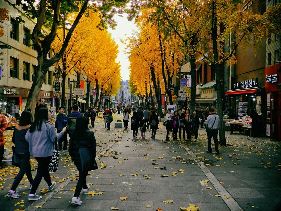 7. 仁寺洞,三清洞 40%
想要體驗韓國傳統文化穿韓服絕對要到仁寺洞,三清洞啦~~人人廣場特殊的建築物設計,附近還有很多骨董店,畫廊,藝術館可以參觀。三清洞附近有必逛的景點「北村韓屋村」