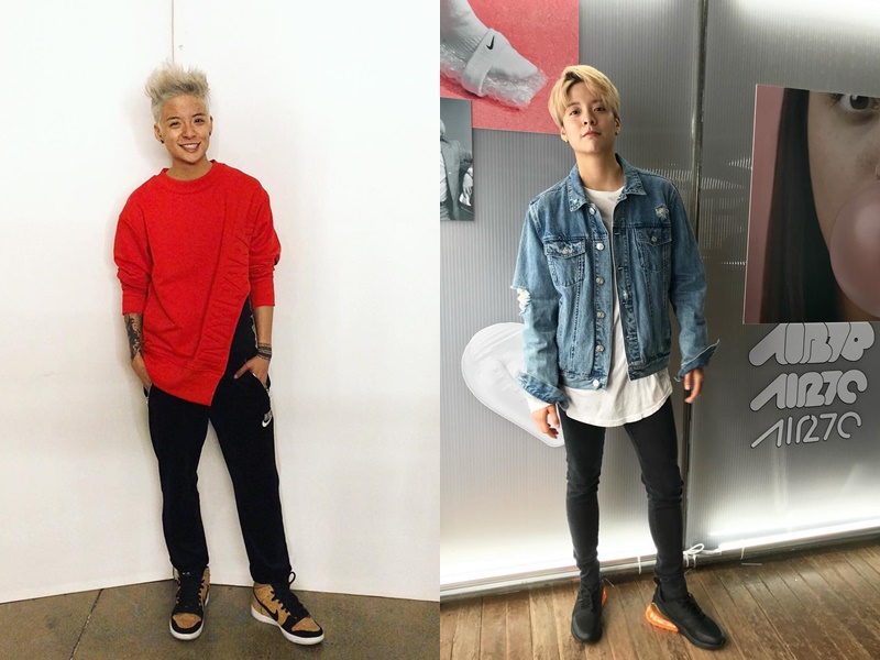 ♦Amber:
父母都是台灣人,屬於美籍華裔。雖然身為女團,但是Amber既不走性感路線,也不走可愛風格,大多都是利用中性的單品製造出帥氣的氛圍。Amber單配的重點其實就是球鞋啦!大多選擇帥氣款,甚至是男用鞋款,讓整體的酷度提升。