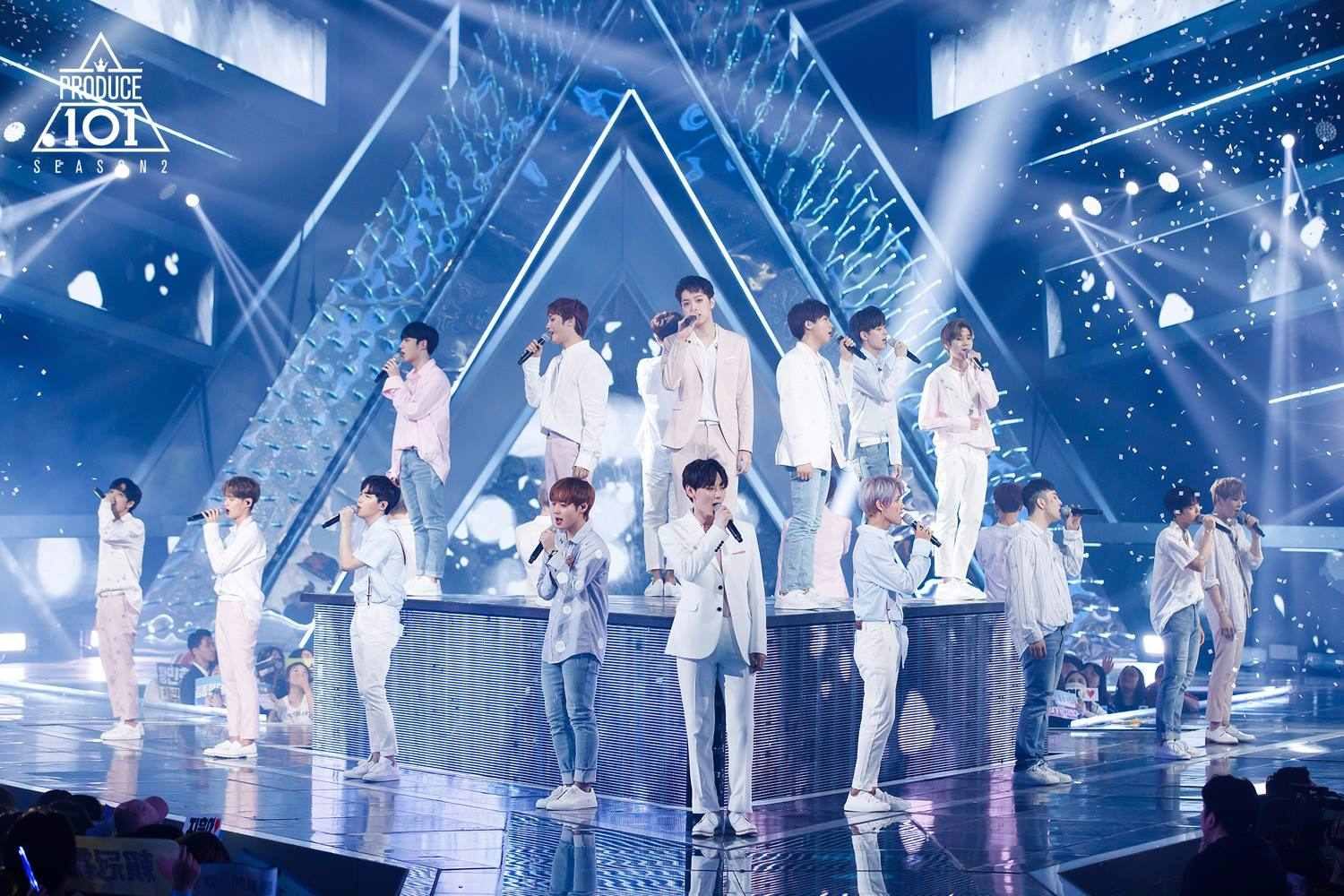 而第二季除了節目本身推出的「Wanna One」之外,還有像是JBJ、MXM(林煐岷x金東賢)、龍國&始炫、THE BOYZ(周鶴年)...等組合