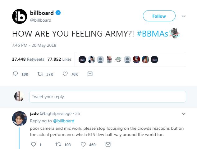 可以從Billboard的官方推特PO了一篇