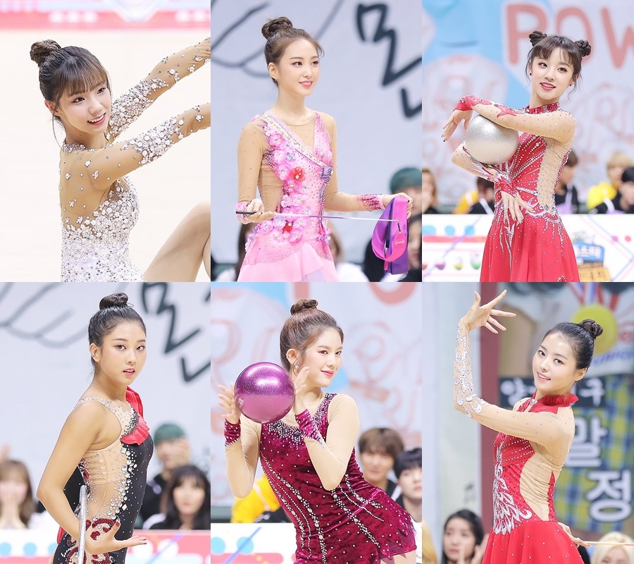 此次參加體操項目的有CLC丞延、(G)I-DLE雨琦、PRISTIN娜榮、宇宙少女夏天、MOMOLAND Daisy、APRIL娜恩及ELRIS Yukyung。除了第二次參加的丞延,其他人都是此次比賽的新面孔!