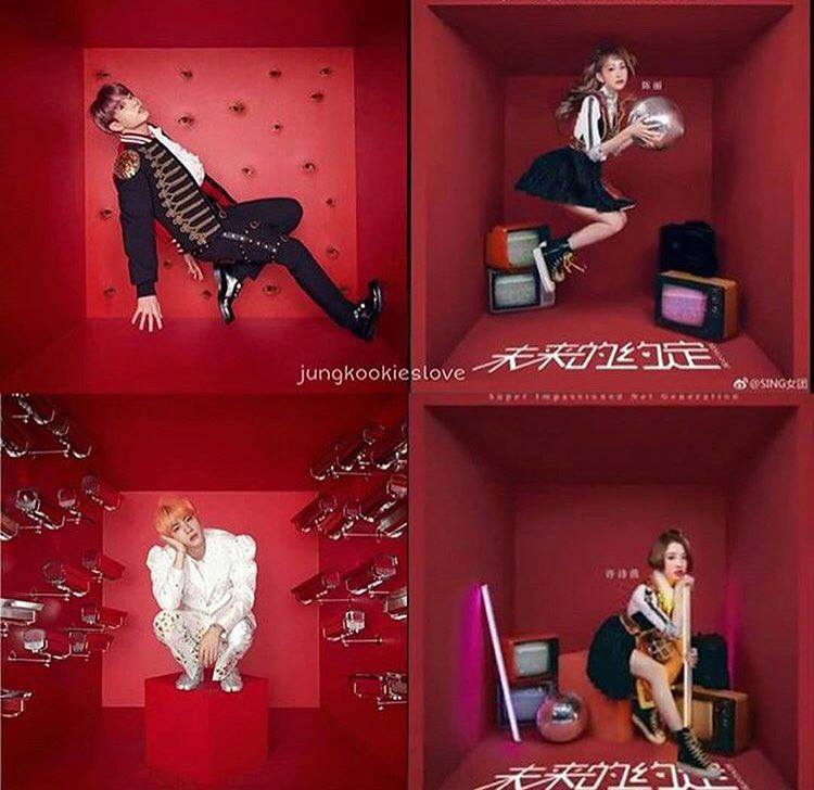 而粉絲們口中的概念照,就是BTS前不久才剛釋出的《Love Yourself 結 'Answer'》的照片,把照片放在一起看之後,能夠發現很多共同點