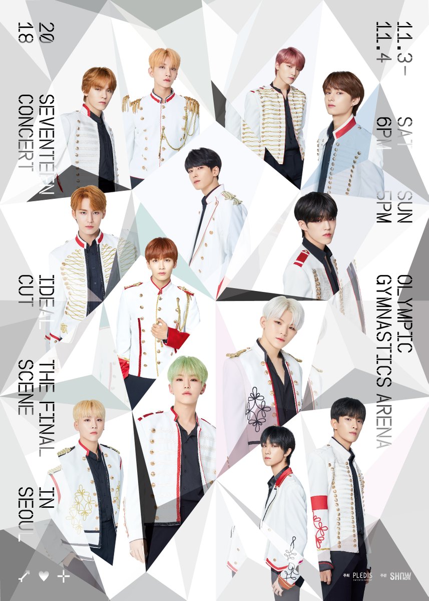 另外,Seventeen也將於11月3、4日於首爾舉行《Ideal Cut》演唱會的安可場,每次演出總會帶來驚喜的Seventeen,也讓我們跟著一起期待吧!