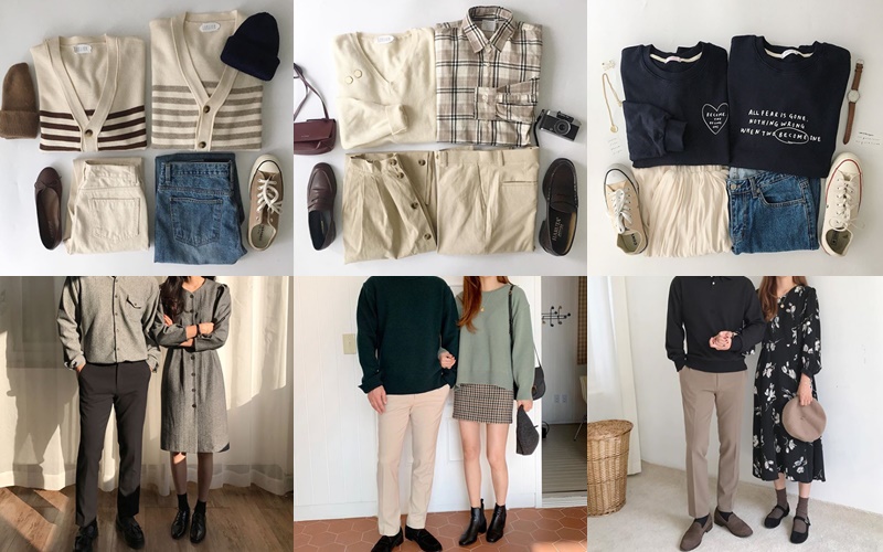 2、onepound
這間真的是厲害了!說他們是couple look界的專家一點也不為過,他們把質料、色調、花紋控制得剛剛好,在細節用心成果真的會很不一樣(做任何事都是這樣啦)。這我真的不多說什麼,跟男友提案的時候就請直接搜尋他們了。