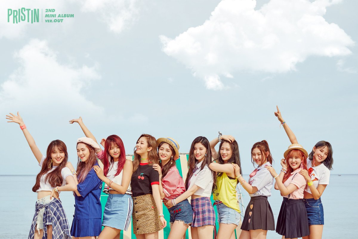 因為其實 PRISTIN 上一次完全體是在去年八月份 第二張迷你專輯《SCHXXL OUT》以主打歌<WE LIKE>回歸的時候,不久後就爆出年紀最小的成員 Kyla 因健康狀況將暫停演藝工作
