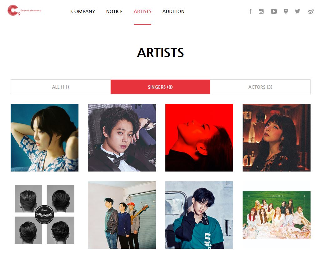 C9 ENT旗下則擁有鄭俊英、Cheetah、Wanna One裴珍映、Juniel等藝人。對於此次併購,CI ENT在最後也補充:「雙方是基於相互信賴達成了這次收購,未來兩家公司將透過更加密切的合作進一步提升工作效率,並以成為綜合性娛樂企業的目標努力。」