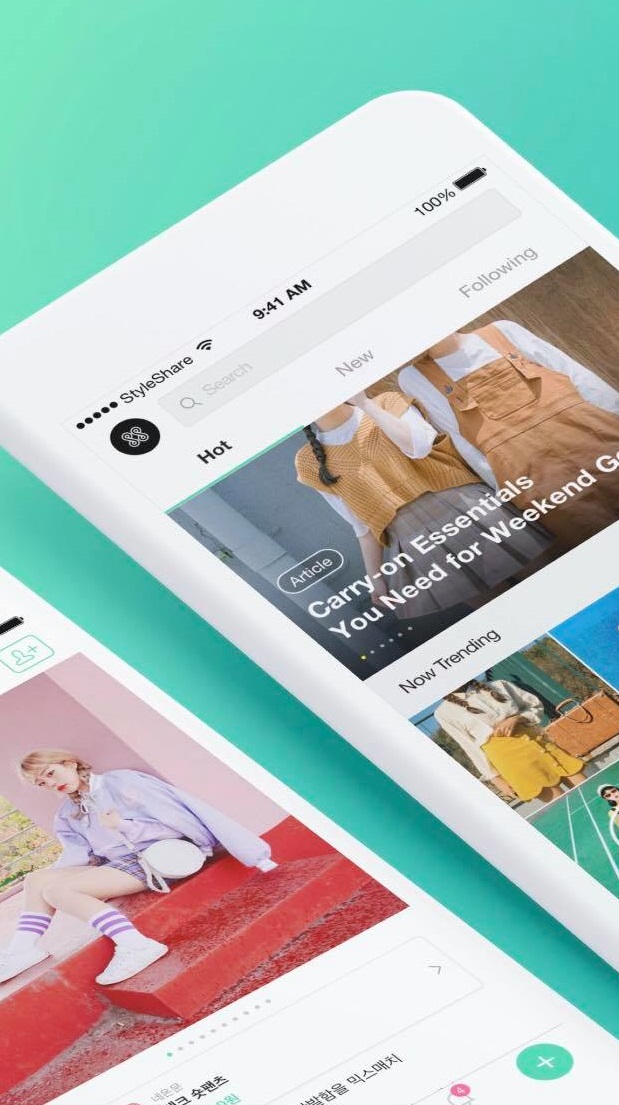 再來這位是「StyleShare」,它就是專屬穿搭分享的app啦~雖然不像ZIGZAG提供那麼多的商品,StyleShare跨的國界更廣且不限性別,用戶也幾乎都是來自世界各地的素人,能參考的穿搭就更多元更貼近生活啦~