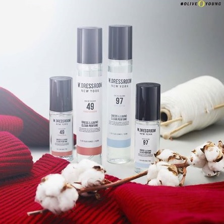 #w.dressroom,相信大家對於這個牌子並不陌生,在防彈的加持之下,這個牌子成為各大通路的熱銷品,olive young有提供幾個熱銷味道的試聞,大家可以去找到屬於自己的香氛,順便和明星get同款。