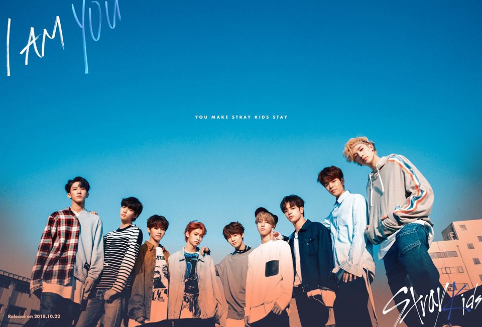 第10名 Stray Kids
今年3月由JYP娛樂推出的九人新男團,出道前以實境生存節目《Stray Kids》曝光於大眾面前,10月底發行了第三張迷你專輯《I am YOU》,出道未滿一年就已推出了三張迷你專輯。