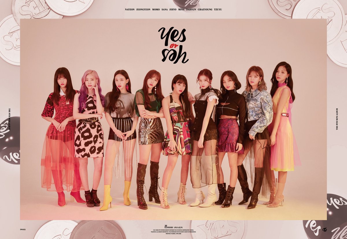 在昨晚投票截止前還差第10名約千票的TWICE,靠著強大的音源成績一樣進入TOP10!剛發行的第6張迷你專輯《YES or YES》也是一直都在音源榜上位圈呢!