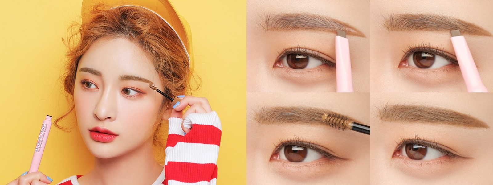 3CE STUDIO COLORING BROW PENCIL & MASCARA-原價551元,七折後→161元:
你真的沒看錯,打完七折紙要161元,根本就等於開架產品啊!雙頭設計,一頭可以先拿來描繪眉型,再用染眉膏修飾眉毛的顏色,讓你的眉毛看起來自然又有型!