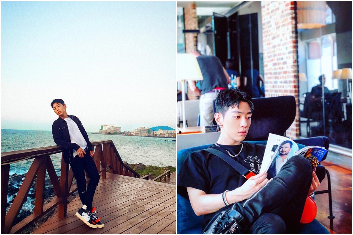 誰說Rapper的衣服都很浮誇,Gray的私服總是給人滿滿的休閒感,雖然簡單,卻又懂得利用飾品、耳飾、包包來做變化,使整體造型有型又時尚!