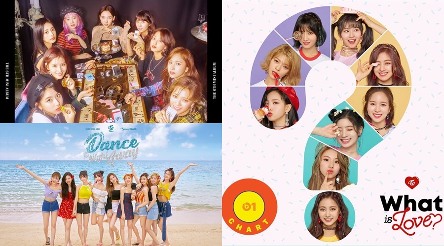 TOP 9
TWICE《What is Love?》
專輯銷量:34萬3909張
TWICE成為唯一一個近到前10名榜單的女團,今年4月發表的《What is Love?》同時抓住了粉絲和大眾的口味取得好成績,下半年發行的《YES or YES》及《Summer Nights》也分別取得了32萬多張及31萬多張的好成績,在今年女團中的專輯銷量成績最好。