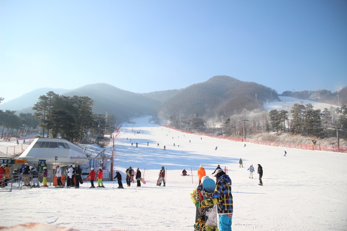 3. 지산포레스트리조트 스키장
地址:경기도 이천시 마장면 지산로 267
從首爾江南區到京畿道井川區的吉山度假村需40分鐘車程。它在10個斜坡上擁有1.5公里的最長中間路線,並設有各種斜坡,範圍從7到30度。(已於11月25日開放)