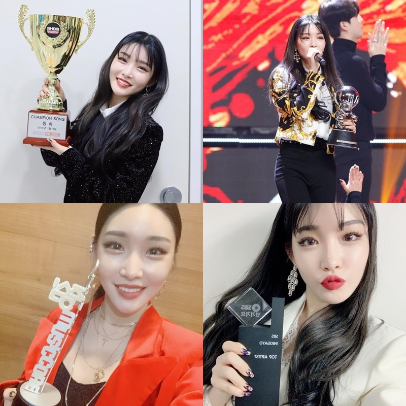 這次回歸的好成績相信大家也是有目共睹,不只在《Show Champion》拿下個人出道以來首個一位,接著也將當週《M! Countdown》、《Show! 音樂中心》及《人氣歌謠》的一位全都帶走!只能說請夏的魅力真的是太驚人了~~