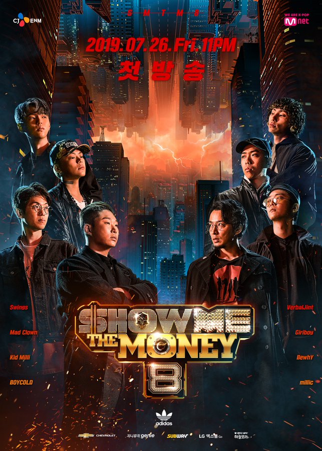 除了偶像歌手之外,不少韓國年輕人非常喜歡嘻哈的歌曲,像是韓國知名的嘻哈選秀節目《SHOW ME THE MONEY》就已出到第八季,每次推出音源都可以衝入韓國音源榜前100大,也因此讓韓國的地下嘻哈音樂更為盛行。今天就讓小編來帶你看看這幾位曾經參加過《SHOW ME THE MONEY》中的超強rapper們吧!(以下簡稱為SMTM)