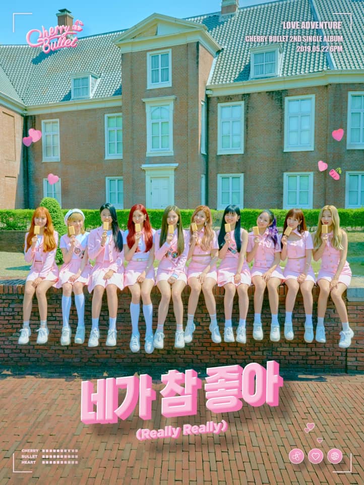 Cherry Bullet出道至今約9個月,推出過兩張單曲專輯《Let's Play Cherry Bullet》、《LOVE ADVENTURE》,回歸頻率並不算低,不過成績不慍不火。