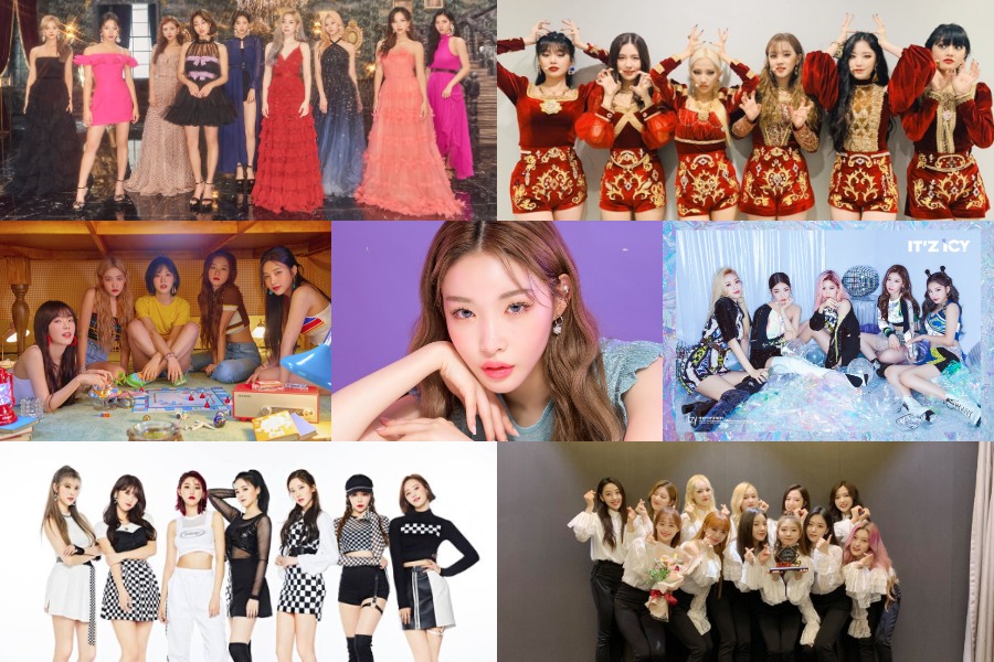 出席名單(女團):
TWICE、Red Velvet、MOMOLAND、(G)I-DLE、本月少女、ITZY、請夏,共7組。